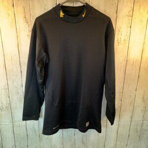 Nike Pro Combat Mens Size XL Dri-Fit Compression WVU Football Long Sleeve Black